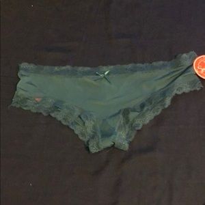 Cute teal lace panties